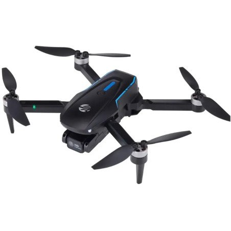 Vivitar - Sky View FPV Real-Time 4K Video Transmission Drone - Black